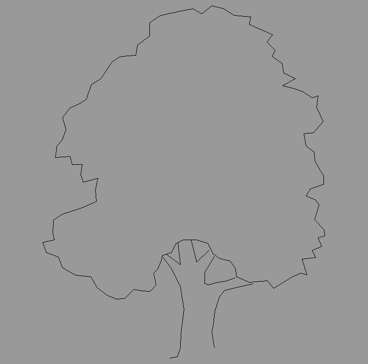 Bloque Autocad Vista de Simple 06 en Alzado